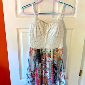Floral boho dress